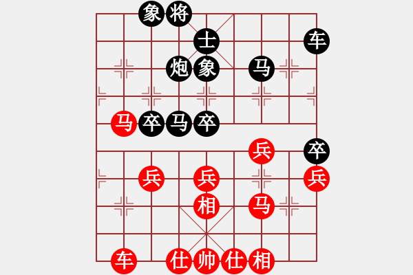 象棋棋譜圖片：4567188(縣丞) 負(fù) 3083232(校尉) - 步數(shù)：40 