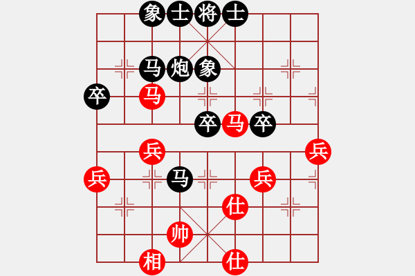 象棋棋譜圖片：不，完美[13624337] -VS- 橫才俊儒[292832991]（殺畜生2） - 步數(shù)：58 