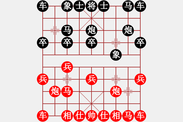 象棋棋譜圖片：辰州封刀(2段)-勝-臨窗觀景(4段) - 步數(shù)：10 