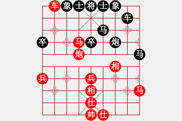 象棋棋譜圖片：54屆大興月賽5王明生先和王棟 - 步數(shù)：50 