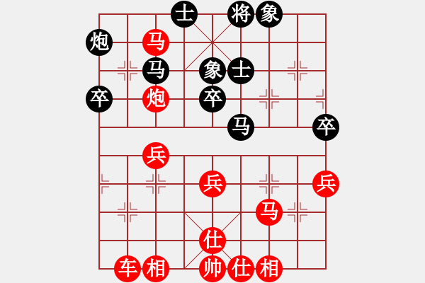 象棋棋譜圖片：小冠軍陶(初級)-勝-開陽刀(1段) - 步數(shù)：46 