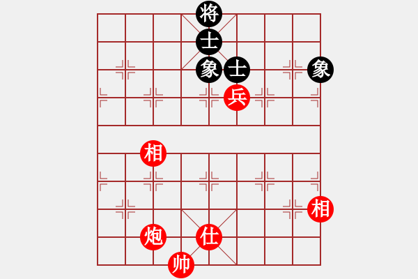 象棋棋譜圖片：炮高兵單缺士勝士象全《羊角士防》 - 步數(shù)：0 