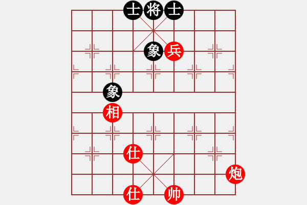 象棋棋譜圖片：炮高兵單仕相勝士象全 - 步數(shù)：19 