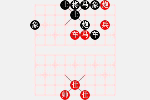 象棋棋譜圖片：華山圣君(9段)-負-殺絕霸道狗(9段) 中炮過河車七路馬對屏風馬 - 步數(shù)：100 