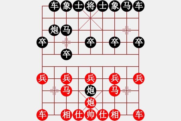 象棋棋譜圖片：‖棋家軍‖[474177218] -VS- 瀟灑先生[2282776457]業(yè)四 - 步數(shù)：10 