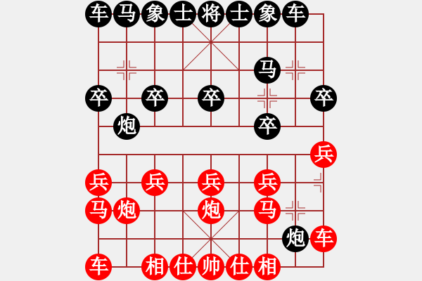 象棋棋譜圖片：橫才俊儒[292832991] -VS- 祖舜[286959731] - 步數(shù)：10 