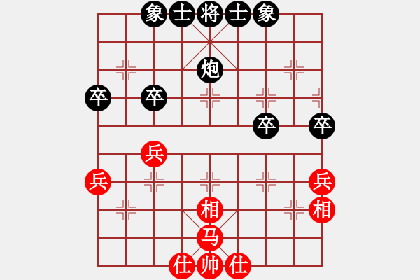 象棋棋譜圖片：實戰(zhàn):中炮橫車對屏風(fēng)馬 - 步數(shù)：46 