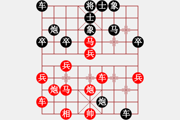 象棋棋譜圖片：屠龍象棋(9段)-負(fù)-lnsjzsbjl(9段) - 步數(shù)：36 