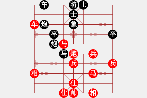 象棋棋譜圖片：全哥[紅] -VS- 橫才俊儒[黑] - 步數(shù)：50 