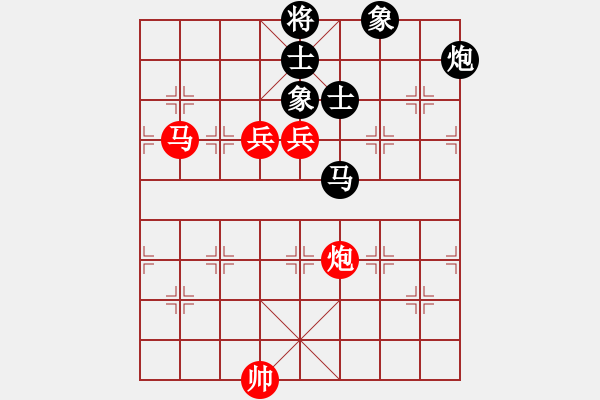 象棋棋譜圖片：老馬不識途(1段)-勝-背負青云(月將) - 步數(shù)：170 