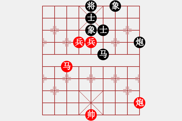 象棋棋譜圖片：老馬不識途(1段)-勝-背負青云(月將) - 步數(shù)：180 