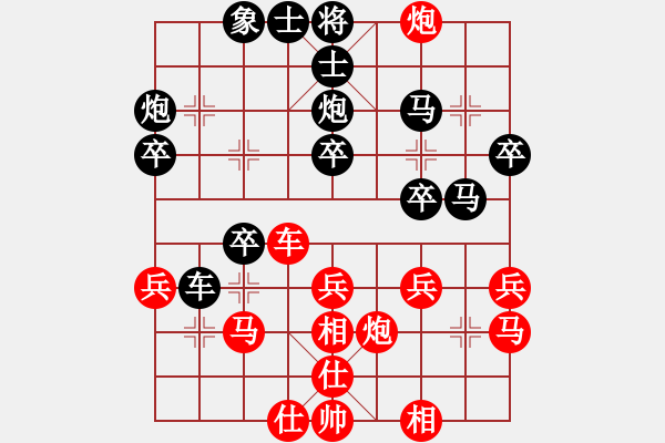 象棋棋譜圖片：3083232(都尉) 勝 3244954(草民) - 步數(shù)：30 