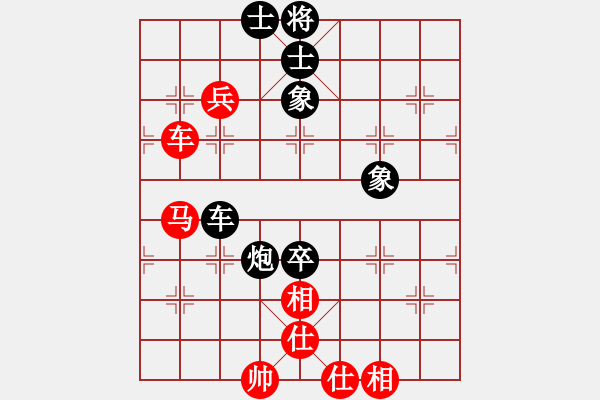 象棋棋譜圖片：jiaweih(北斗)-和-特級(jí)草民(9星) - 步數(shù)：100 