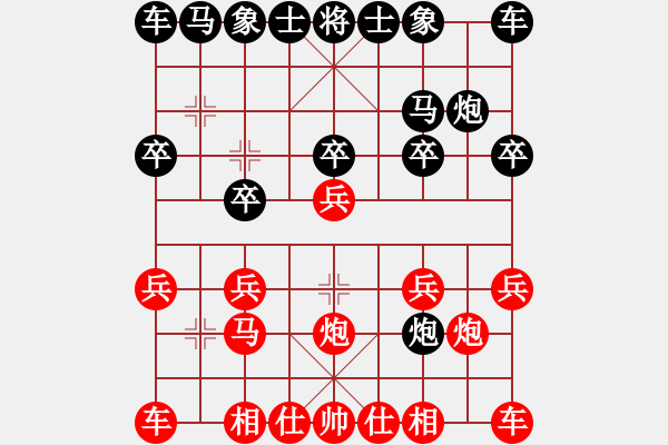 象棋棋譜圖片：一淚大師[524689516] -VS- 瀟湘※紅袖遮半顏[1551140671] - 步數(shù)：10 