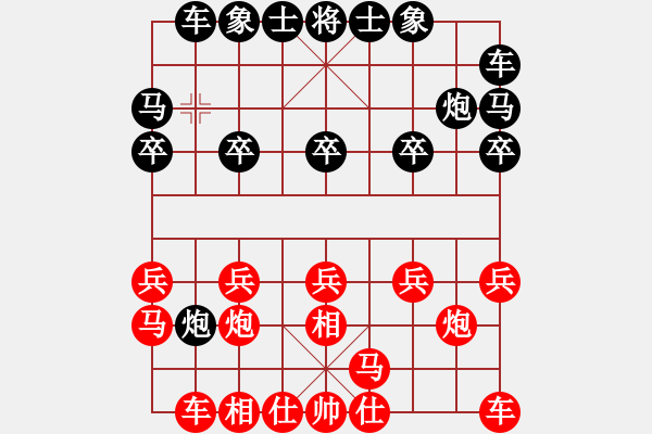 象棋棋譜圖片：金庸一品堂棋社 金庸武俠蕭峰 先勝 百花-芳芳 - 步數(shù)：10 