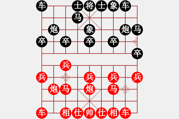 象棋棋譜圖片：1410061808 秀棋先生（勝）聯(lián)想A880 - 步數(shù)：10 