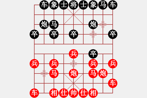 象棋棋譜圖片：破解盤頭馬1局 SM-G9009W-小龍女 - 步數(shù)：10 