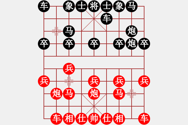 象棋棋譜圖片：刀神釣蝦島刁民疊炮局QQ象棋對(duì)局 - 步數(shù)：10 