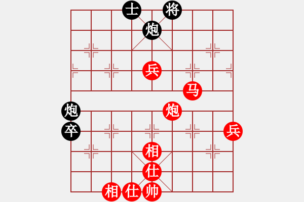 象棋棋譜圖片：大優(yōu)的棋沒(méi)下好，復(fù)盤(pán)贏呵呵 - 步數(shù)：100 