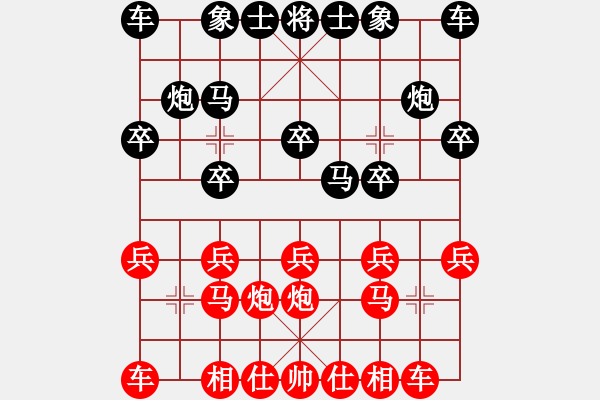 象棋棋譜圖片：任我縱橫(5段)-勝-飛刀浪子(4段)五六炮對屏風(fēng)馬 - 步數(shù)：10 