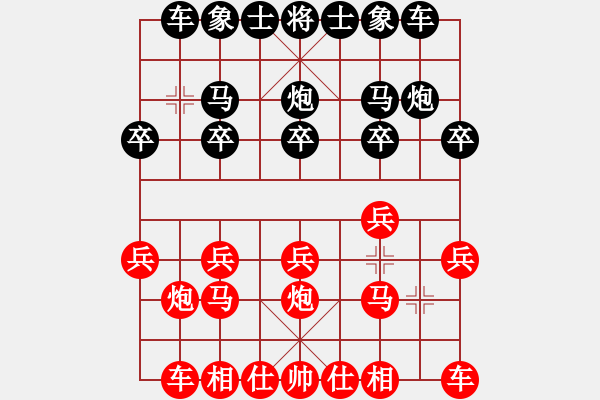 象棋棋谱图片：棋坛毒龙(8段)-胜-真牛(2段) - 步数：10 