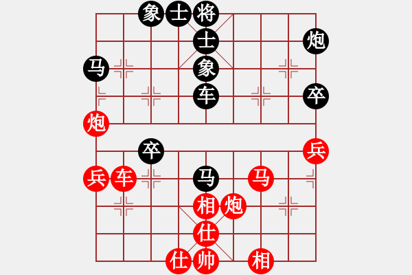 象棋棋譜圖片：abcdeedcba(9星)-和-luohanshiw(8星) - 步數(shù)：50 