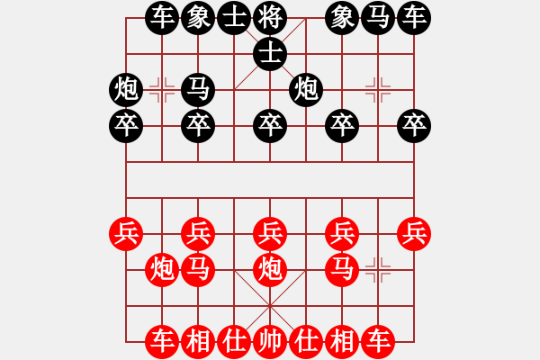 象棋棋譜圖片：流氣VS大師群--愛情(2013-2-3) - 步數：10 