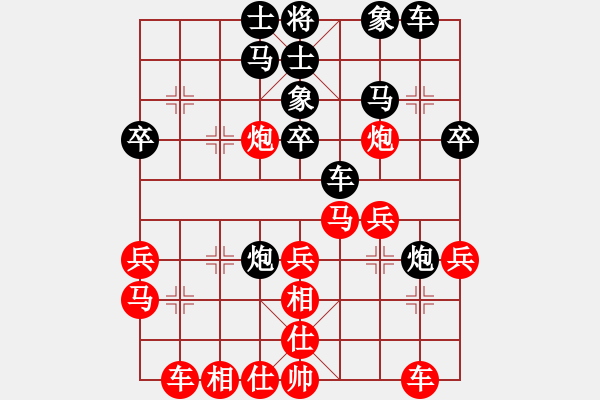 象棋棋譜圖片：bbboy002（業(yè)7-2）先和 三哥（業(yè)7-2） - 步數(shù)：30 