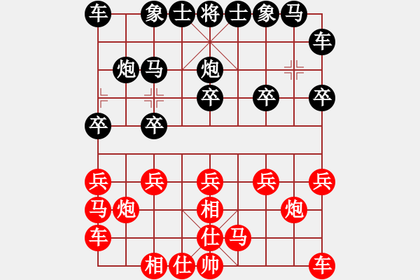 象棋棋譜圖片：潘振波 先和 姚洪新 - 步數(shù)：10 