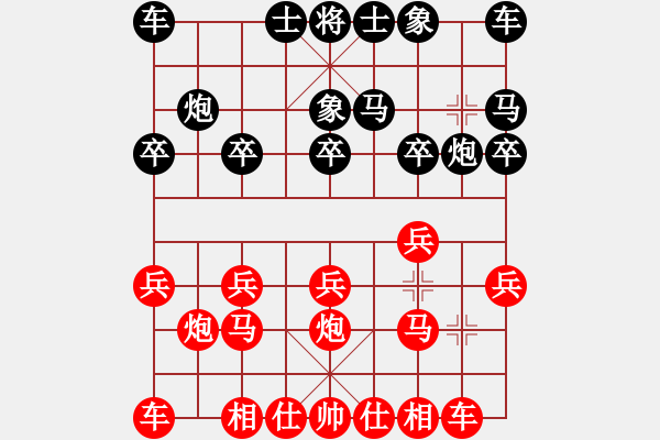 象棋棋譜圖片：2022.9.9.20五分鐘先勝左疊炮 - 步數(shù)：10 