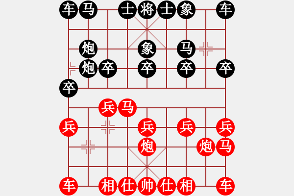 象棋棋譜圖片：小卒[1173296223] -VS- 行就來吧[2362086542] - 步數(shù)：10 