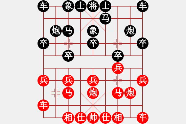 象棋棋譜圖片：中衛(wèi)市孫衛(wèi)東先負(fù)神華寧煤張世興 - 步數(shù)：10 