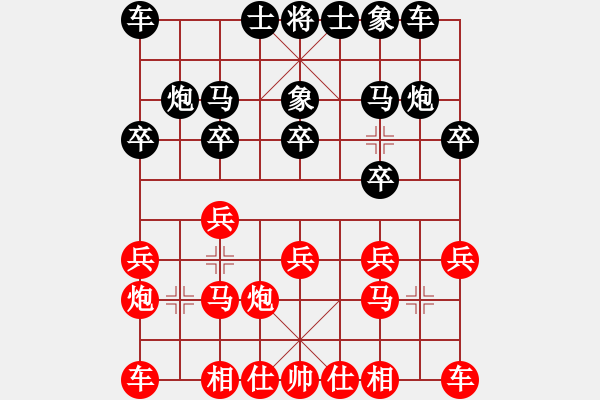 象棋棋譜圖片：天津 范磊 負(fù) 重慶 張若愚 - 步數(shù)：10 