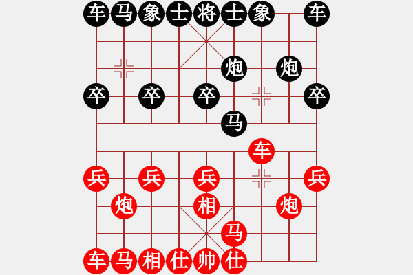 象棋棋譜圖片：品棋茶茶[紅] -VS- 乖乖兔0128[黑] - 步數(shù)：10 