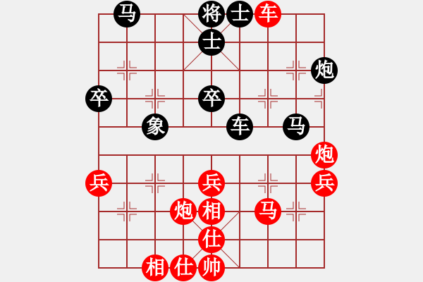 象棋棋譜圖片：劉鳳君     先勝 馬鳳友     - 步數(shù)：50 