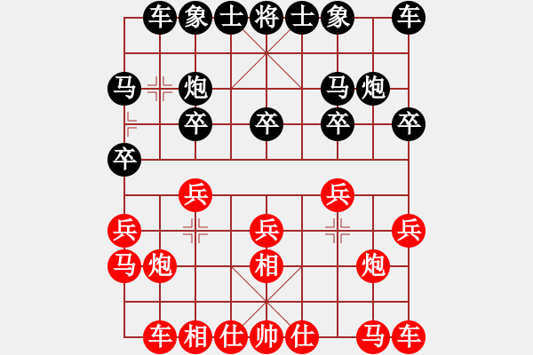 象棋棋譜圖片：方密捉五魁(9星)-負(fù)-hengguandu(7弦) - 步數(shù)：10 