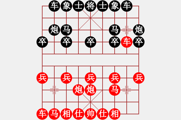 象棋棋譜圖片：吉林探花(9星)-勝-李團結(jié)(9星) - 步數(shù)：10 