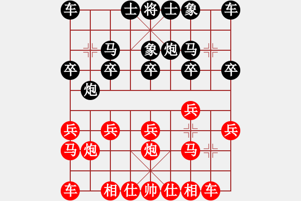 象棋棋譜圖片：棋緣閣GG惑[1474052357] 后勝 芳棋(純?nèi)讼缕?[893812128] - 步數(shù)：10 