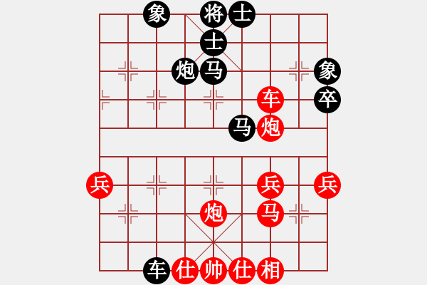 象棋棋譜圖片：chxr(6段)-負(fù)-龍神戰(zhàn)旗(9段) - 步數(shù)：50 