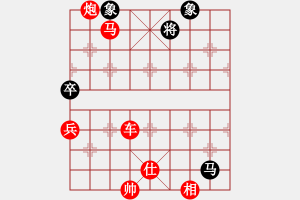 象棋棋譜圖片：濟(jì)寧第一棋(7段)-勝-張興忠(5段) - 步數(shù)：111 