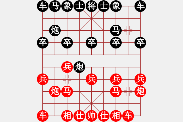 象棋棋譜圖片：臥槽馬 - 步數(shù)：10 