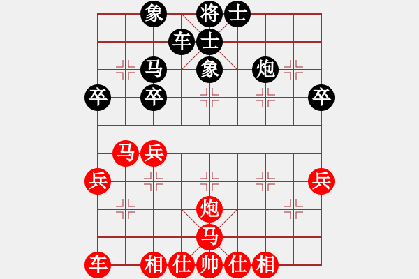 象棋棋譜圖片：老大不小(3段)-勝-魚(yú)系五號(hào)(4r) - 步數(shù)：40 