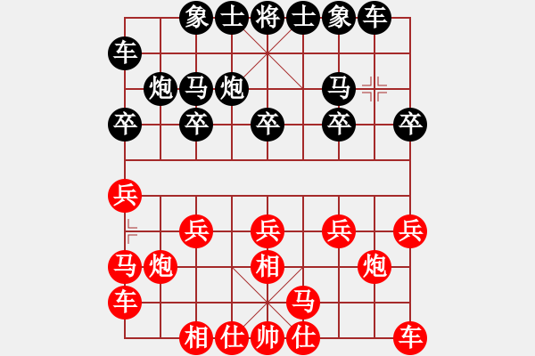 象棋棋譜圖片：對(duì)兵局 nzbdwma 勝 東方魔鹿 - 步數(shù)：10 