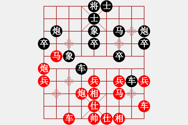 象棋棋譜圖片：bbboy002(4r)-勝-紫云劍客(7級(jí)) - 步數(shù)：30 