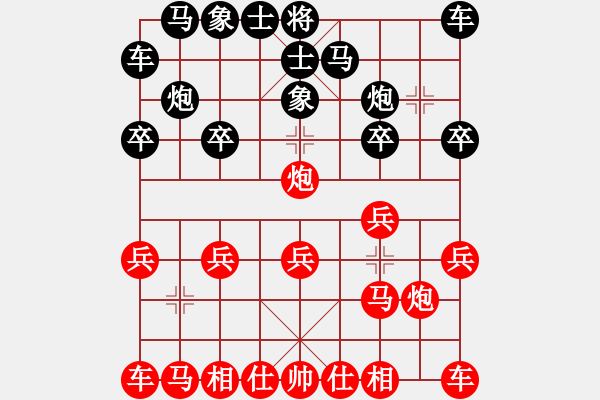 象棋棋譜圖片：xixinpi(3段)-勝-白氏劍客(4段) - 步數：10 