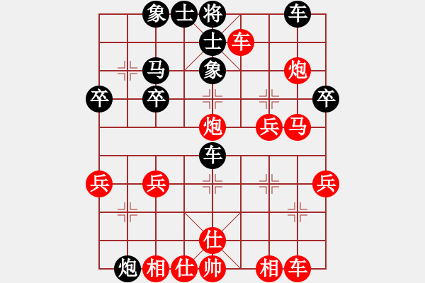 象棋棋譜圖片：xixinpi(3段)-勝-白氏劍客(4段) - 步數：31 