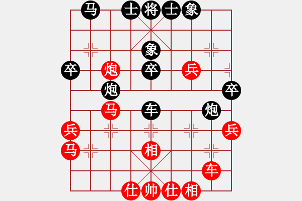 象棋棋譜圖片：北樂日升(2段)-負(fù)-xiaoxiesy(3段) - 步數(shù)：40 