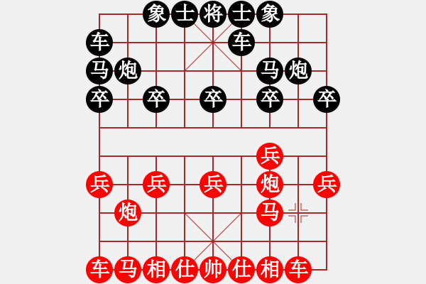 象棋棋譜圖片：2440局 A00--旋風(fēng)引擎23層(2856) 先勝 荀彧(2050) - 步數(shù)：10 