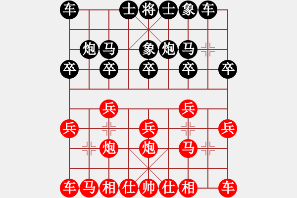 象棋棋譜圖片：一無二獨(9星)-負(fù)-liyik(7星) - 步數(shù)：10 