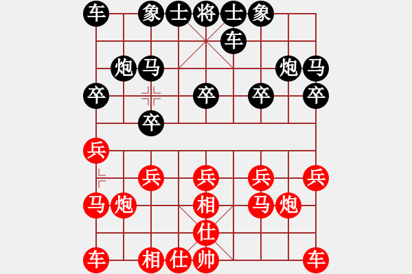 象棋棋譜圖片：2008-05-30 劉曉元（紅先和）VS 謝博文 - 步數(shù)：10 